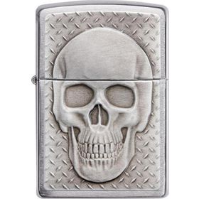 Zippo 200 Skull With Brain Surprise Çakmak