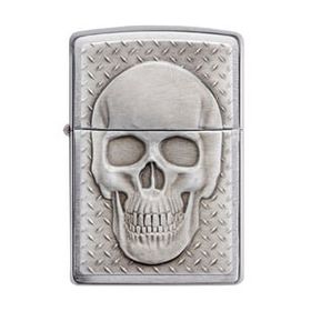 Zippo 200 Skull With Brain Surprise Çakmak