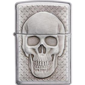 Zippo 200 Skull With Brain Surprise Çakmak