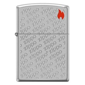 Zippo 21063 Iced Zippo Flame Design Çakmak