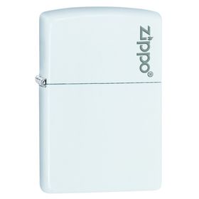 Zippo 214ZL-000022 White Beyaz Logo Çakmak