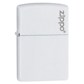 Zippo 214ZL-000022 White Beyaz Logo Çakmak
