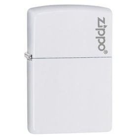 Zippo 214ZL-000022 White Beyaz Logo Çakmak