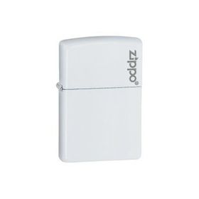 Zippo 214ZL-000022 White Beyaz Logo Çakmak