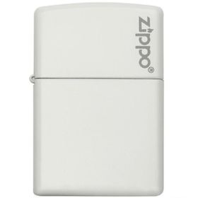 Zippo 214ZL-000022 White Beyaz Logo Çakmak