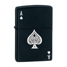 Zippo 218-005578 Siyah As Ace Of Spades Maça Ası Çakmak