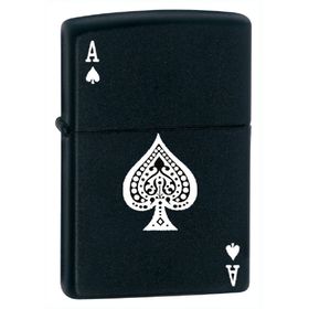 Zippo 218-005578 Siyah As Ace Of Spades Maça Ası Çakmak