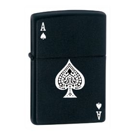 Zippo 218-005578 Siyah As Ace Of Spades Maça Ası Çakmak