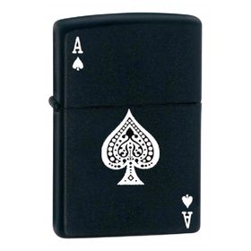 Zippo 218-005578 Siyah As Ace Of Spades Maça Ası Çakmak