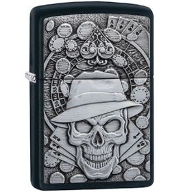Zippo 218 Gambling Skull Çakmak