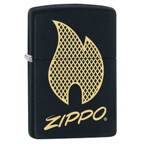 Zippo 218PF18 Script Logo Design Çakmak