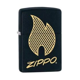 Zippo 218PF18 Script Logo Design Çakmak