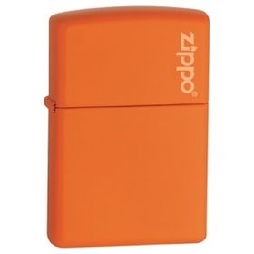 Zippo 231ZL Turuncu Orange Matte Logo Çakmak