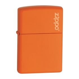 Zippo 231ZL Turuncu Orange Matte Logo Çakmak