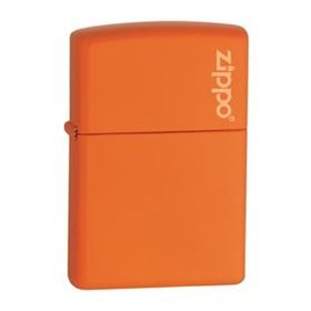 Zippo 231ZL Turuncu Orange Matte Logo Çakmak