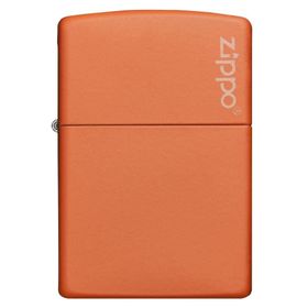 Zippo 231ZL Turuncu Orange Matte Logo Çakmak