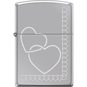 Zippo 250-046207 Heart Chain Çakmak