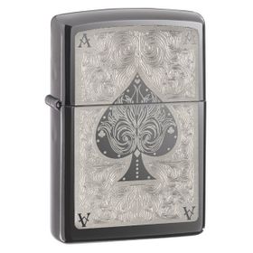 Zippo 28323-000004 Maça Ası Ace Filigree Çakmak