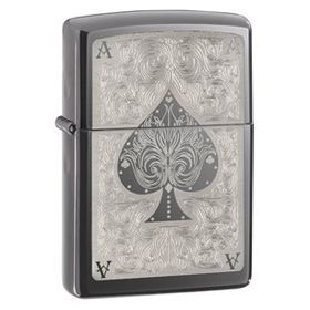 Zippo 28323-000004 Maça Ası Ace Filigree Çakmak