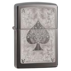 Zippo 28323-000004 Maça Ası Ace Filigree Çakmak