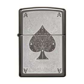 Zippo 28323-000004 Maça Ası Ace Filigree Çakmak