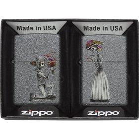 Zippo 28987 Iron Stone Couple Çakmak