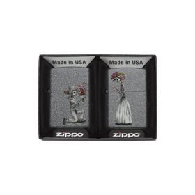 Zippo 28987 Iron Stone Couple Çakmak