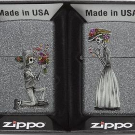 Zippo 28987 Iron Stone Couple Çakmak