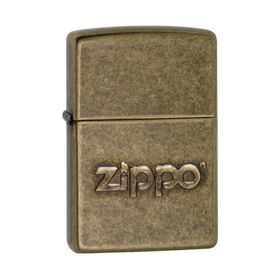 Zippo 28994 Çakmak Stamp Antiqued Brass