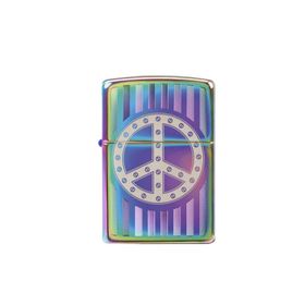 Zippo 29435-000004 Rivet Peace Sign Çakmak