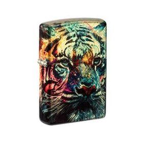 Zippo 46145 48458 Colorful Tiger Design Çakmak