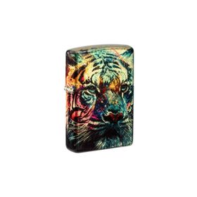 Zippo 46145 48458 Colorful Tiger Design Çakmak