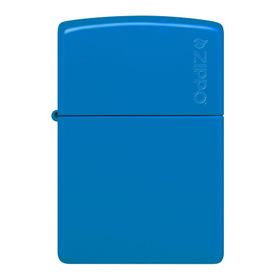 Zippo 48628 Sky Blue Logo Çakmak