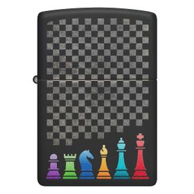 Zippo 48662 Chess Pieces Design Çakmak