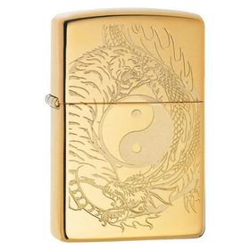 Zippo 49024 Tiger And Dragon Design Lighter Çakmak