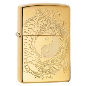 Zippo 49024 Tiger And Dragon Design Lighter Çakmak