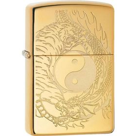 Zippo 49024 Tiger And Dragon Design Lighter Çakmak