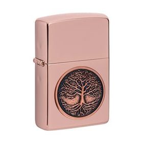 Zippo 49190 Tree Of Life Emblem Çakmak