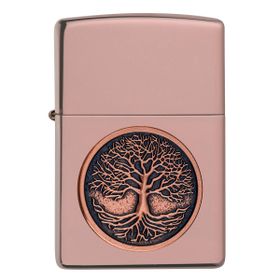Zippo 49190 Tree Of Life Emblem Çakmak