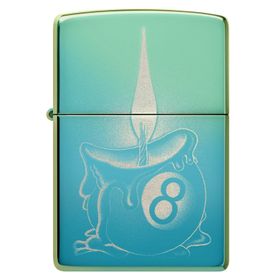 Zippo 49191 Eight Ball Tattoo Design Çakmak