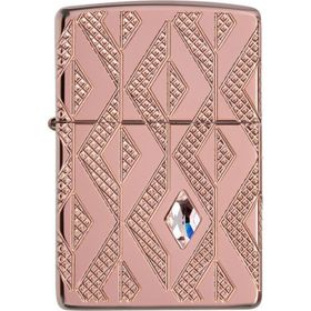 Zippo 49702-090567 Geometric Diamond Pattern Design Çakmak