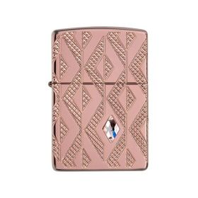 Zippo 49702-090567 Geometric Diamond Pattern Design Çakmak