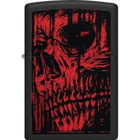 Zippo 49775-093910 Red Skull Design Çakmak