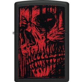 Zippo 49775-093910 Red Skull Design Çakmak