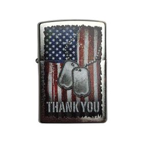 Zippo 56161 American Flag Thank You Design Çakmak