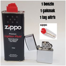 Zippo Benzin Çakmak Benzini Taş Fitil Çakmak