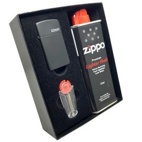 Zippo Benzini 125Ml + Çakmak Taşı 20'Li Çakmak