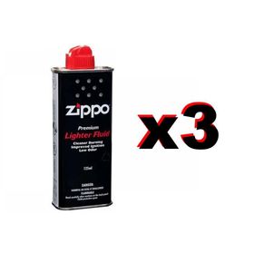 Zippo Benzinili 125 ml 3 Adet Çakmak