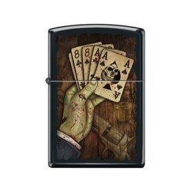 Zippo Dead Mans Hand Design Çakmak