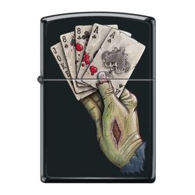 Zippo Dead Mans Hand Design Çakmak